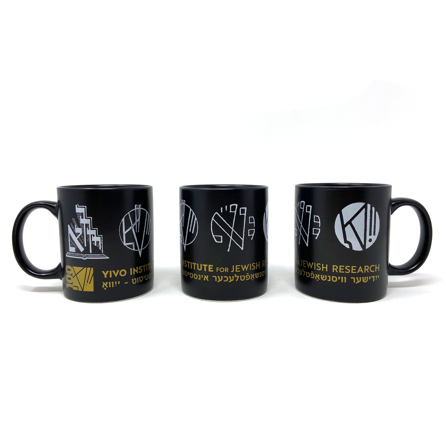 YIVO Logo Evolution Mug