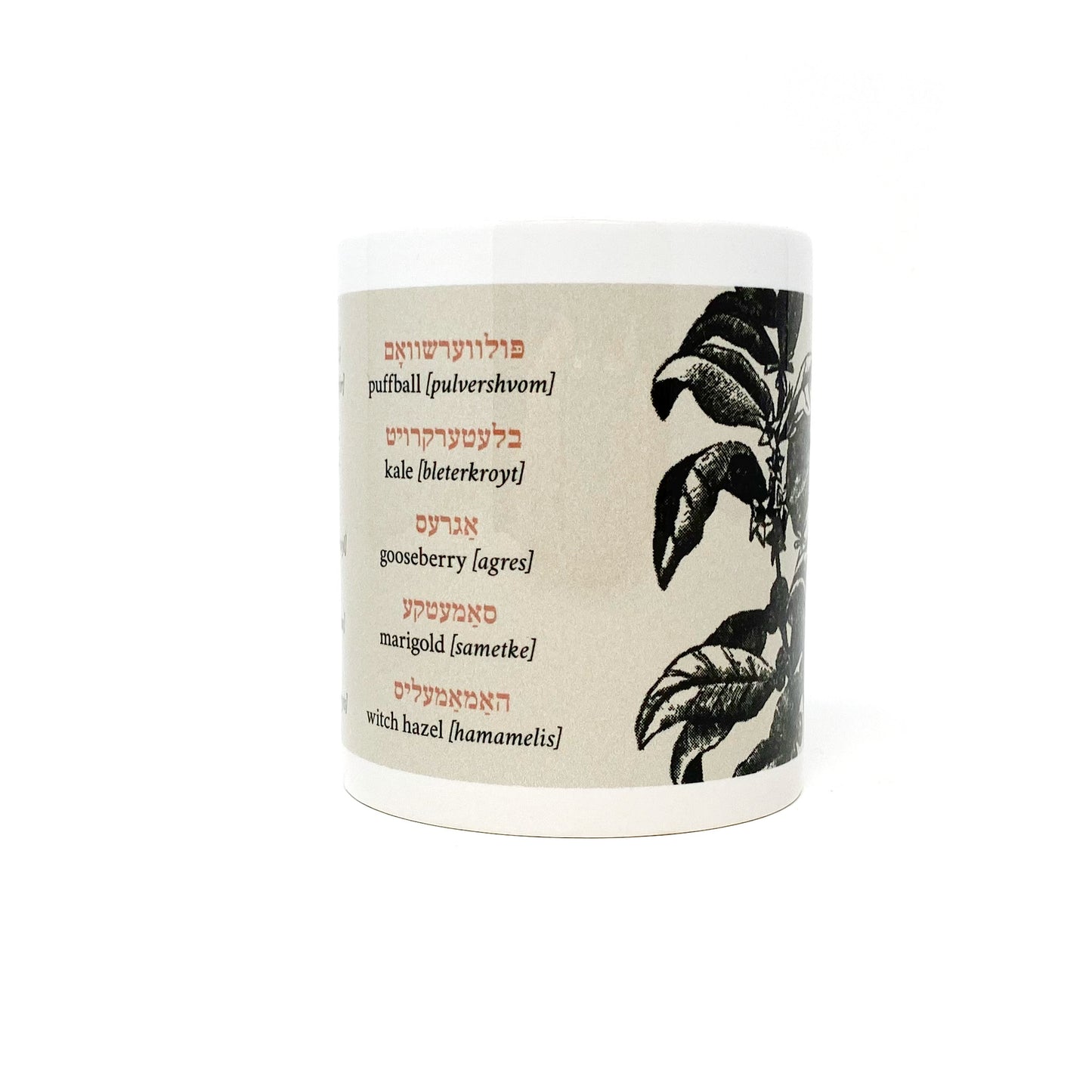Yiddish Plants Mug