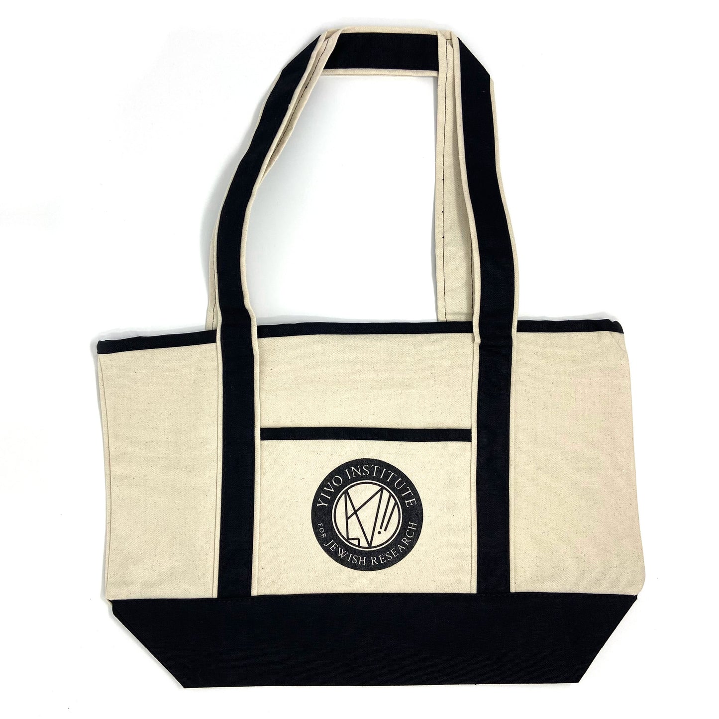 YIVO Logo Canvas Boat Tote