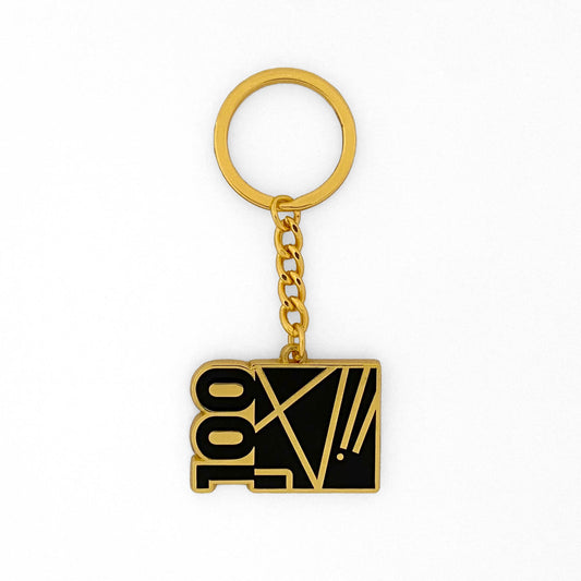 YIVO Centennial Logo Keychain