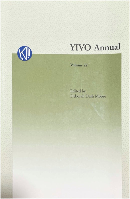 YIVO Annual: Volume 22