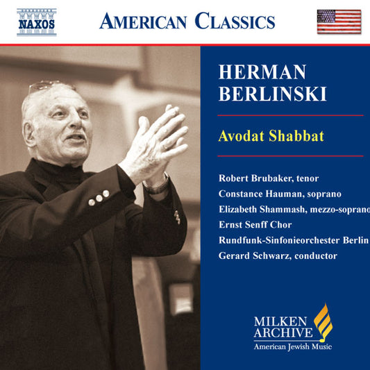 Herman Berlinski - Avodat Shabbat CD