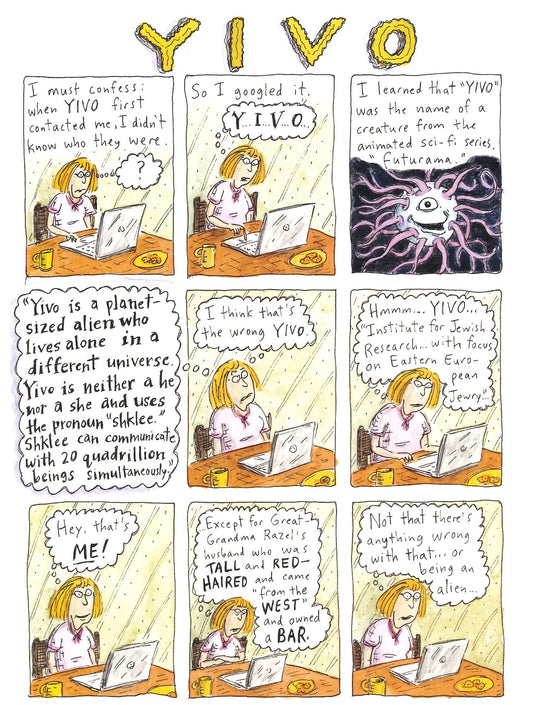 Roz Chast YIVO Print