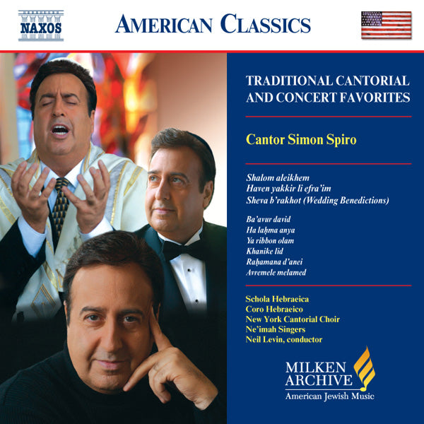 Cantor Simon Spiro - Traditional Cantorial and Concert Favorites CD